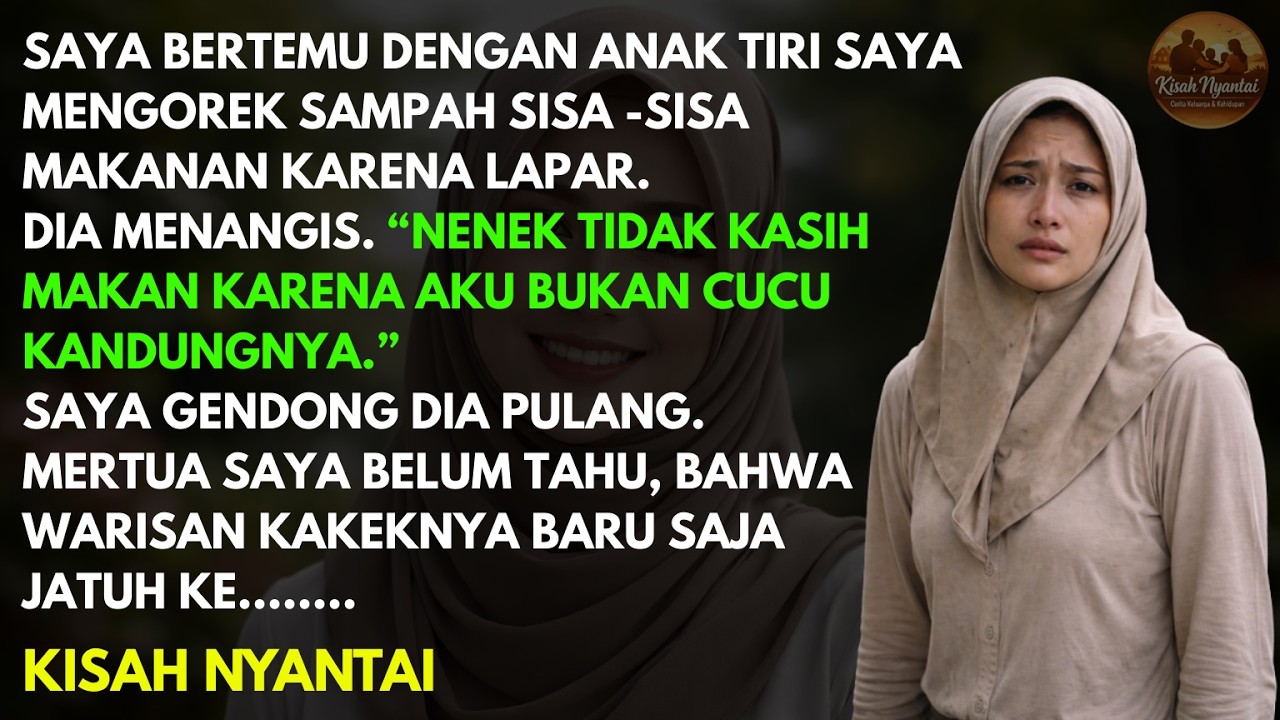 ANAK TIRIKU MAKAN MAKANAN SISA DI TONG SAMPAH, NENEK BILANG AKU ANAK HARAM—DARAHKU MENDIDIH