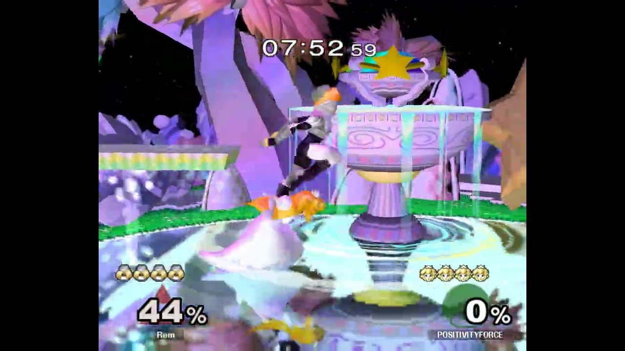 [ass] 176 - Melee Singles LR1 — Rem ⟮Zelda, Sheik⟯ vs POSITIVITYFORCE ⟮Peach⟯