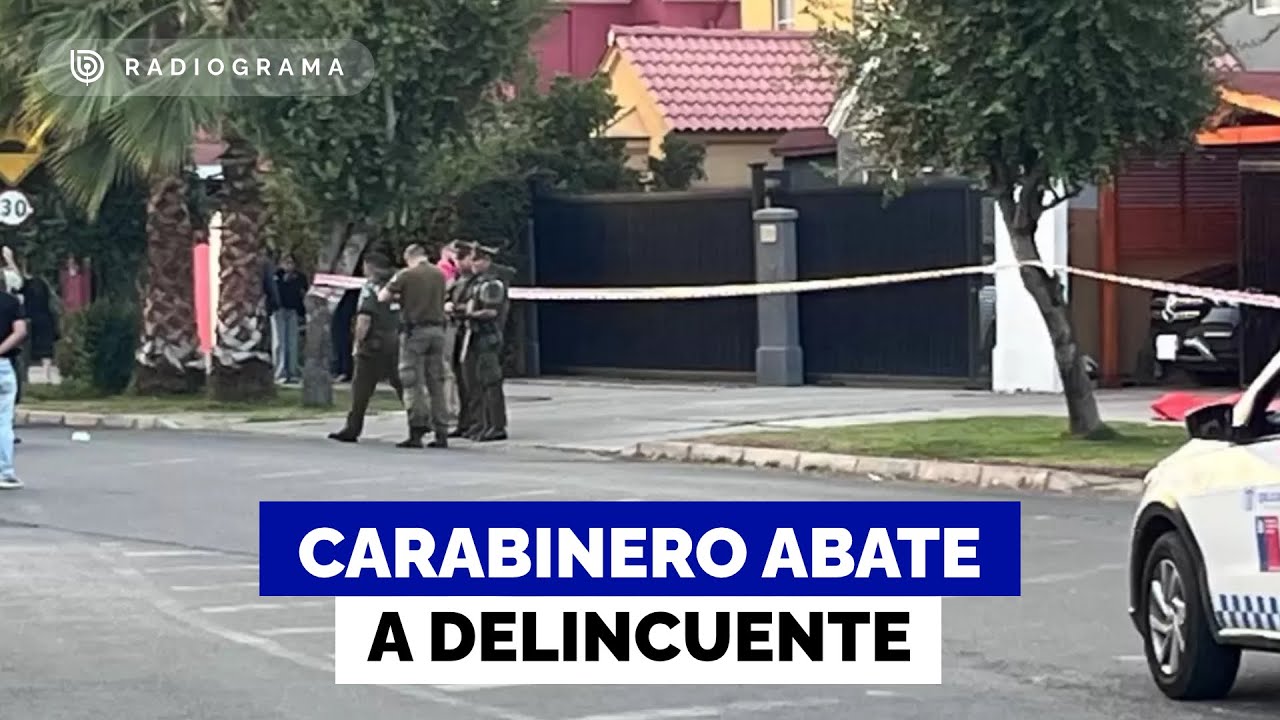 Delincuente muere abatido por oficial de Carabineros víctima de intento de robo en Quilicura