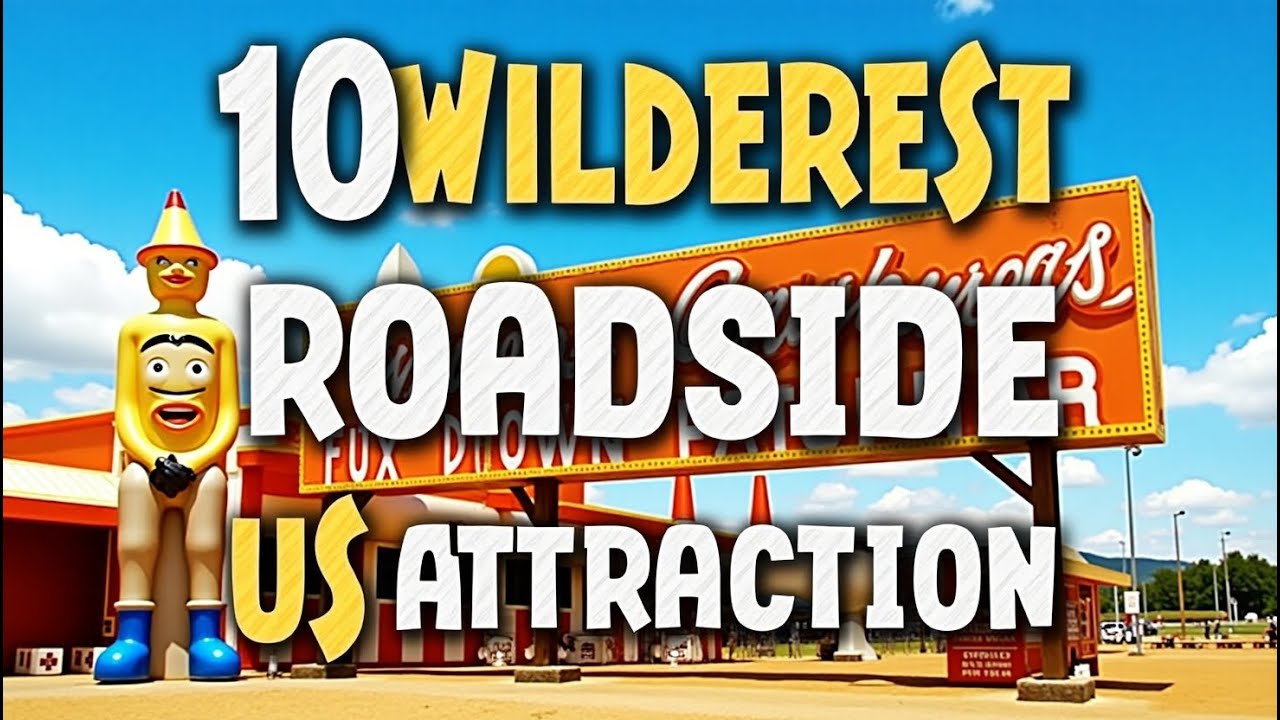 10 Wildest US Roadside Attractions #RoadTrip #RoadsideAttractions #WeirdAmerica #TravelUSA #top10