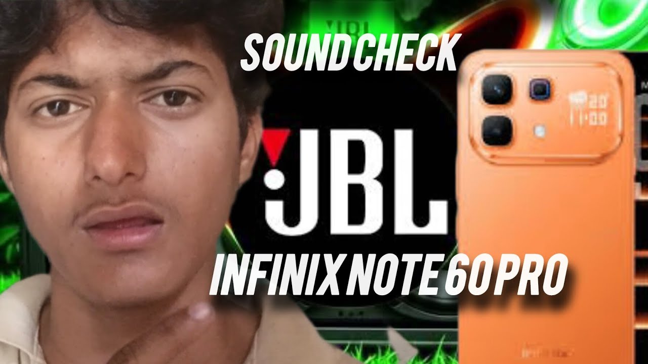Infinix Note 60 pro | Sound check | JBL sound 