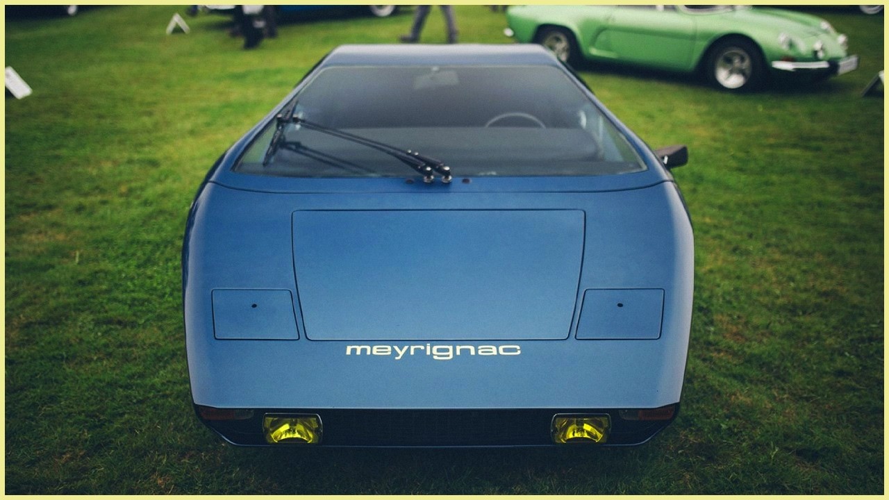 Alpine A110 Meyrignac Coupé 1977 года: редкий прототип Alpine с двигателем PRV V6.