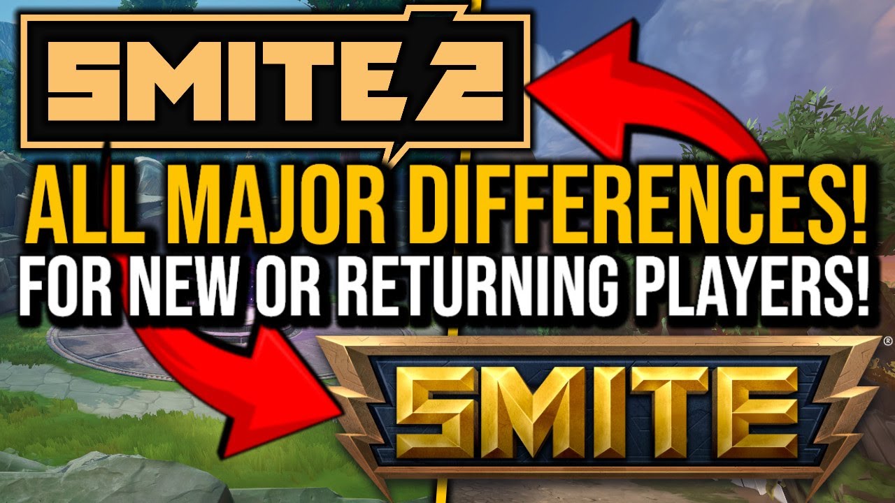 ВСЕ основные изменения между SMITE 1 и SMITE 2 для новых и вернувшихся игроков!
