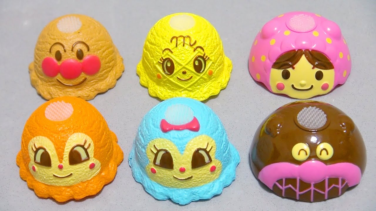 アンパンマン アイスクリームやさん /Scoop & Stack! Fun Anpanman Ice Cream Store!