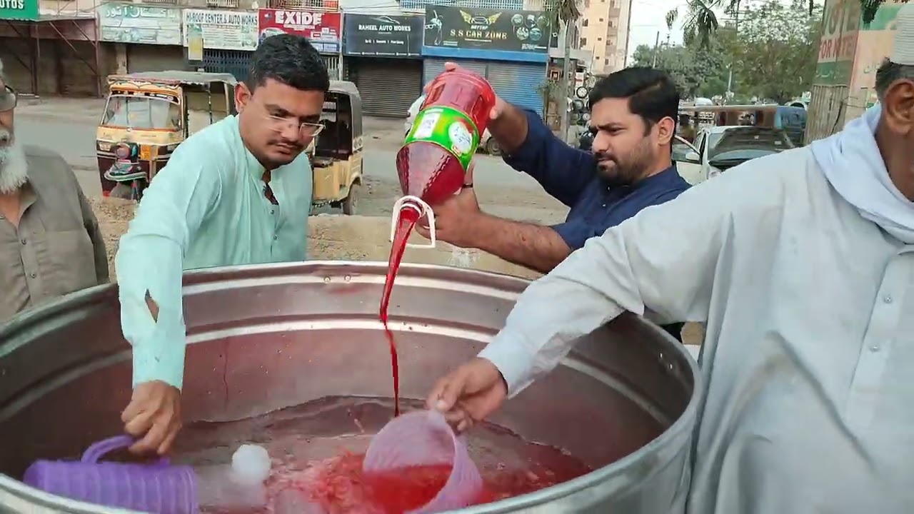 9 رمضان ا لمبارک. مزار شریف  حافظ جی سرکار کی جانب سے   نیو کراچی 15 روذہ افطار کا نواں دن2026۔2۔27