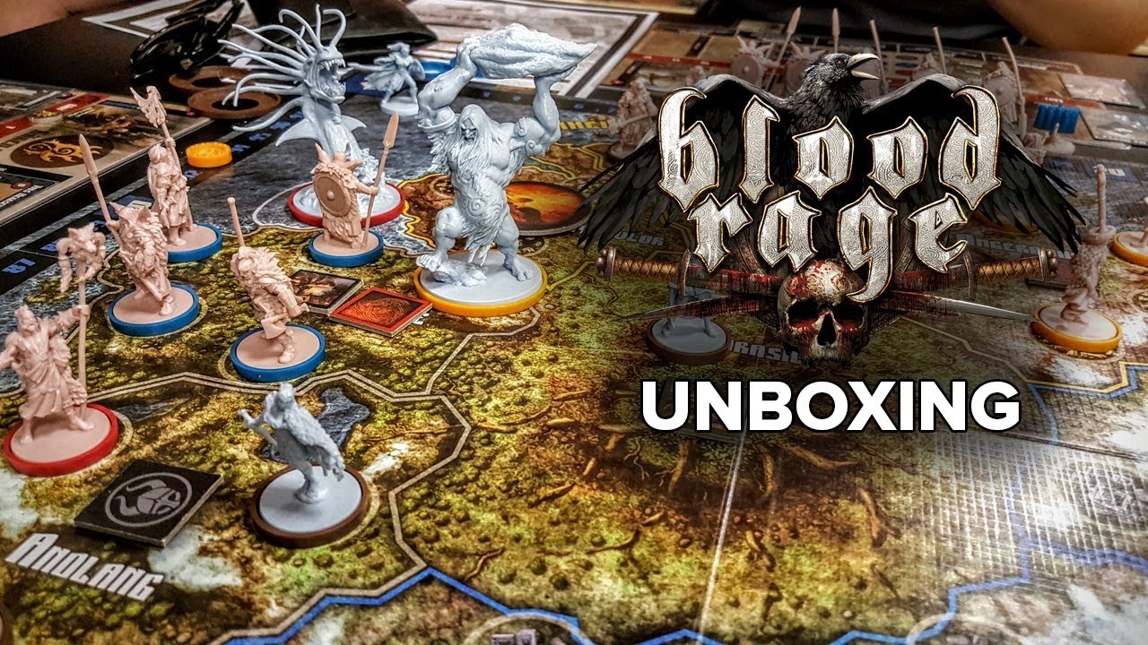 Kibontottuk a legjobb vikinges társast | Blood Rage unboxing