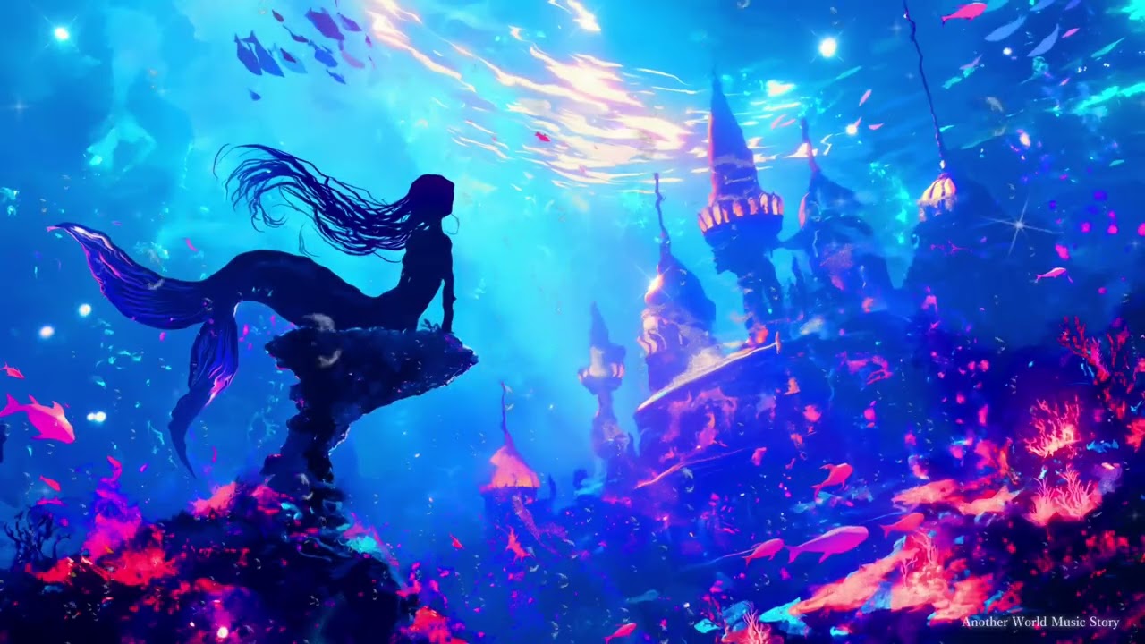 【Celtic Fantasy Music】The Mermaid and the Sleeping Coral City | Healing BGM｜人魚と眠りつづける珊瑚の都【異世界ケルト音楽】