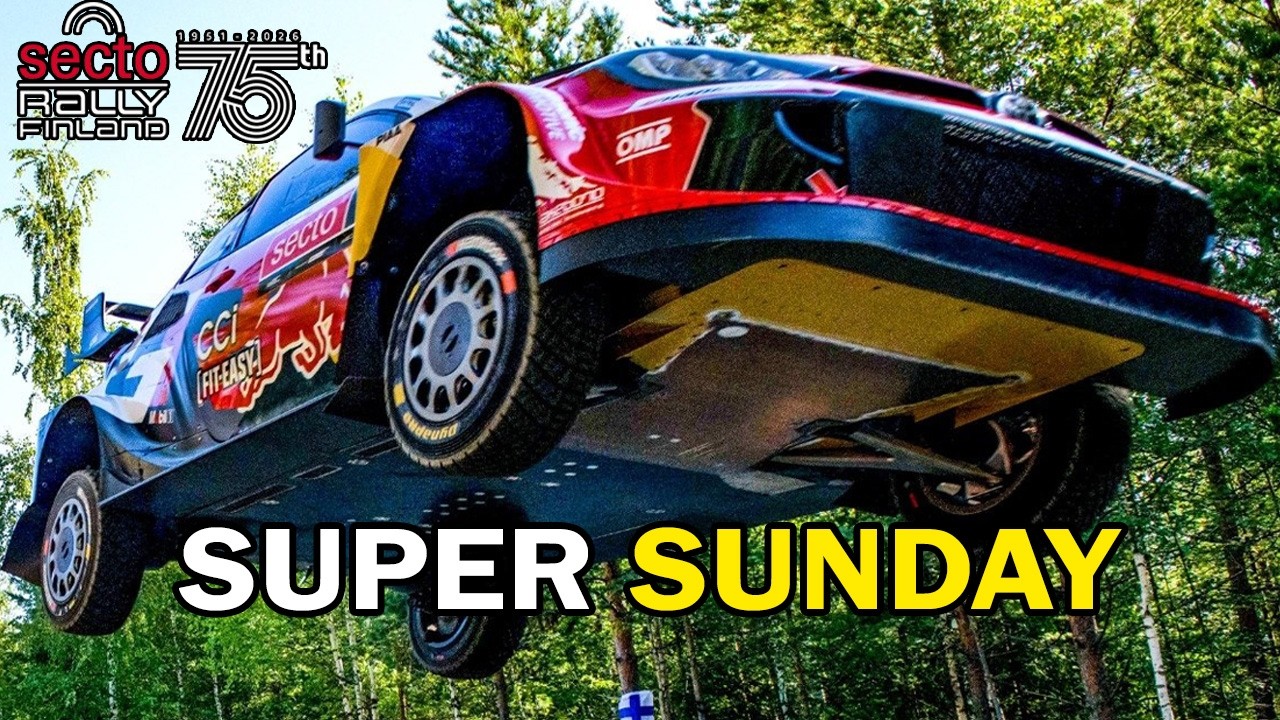 🇫🇮 WRC Secto Rally Finland 2026 | SUPER SUNDAY💥Final Day