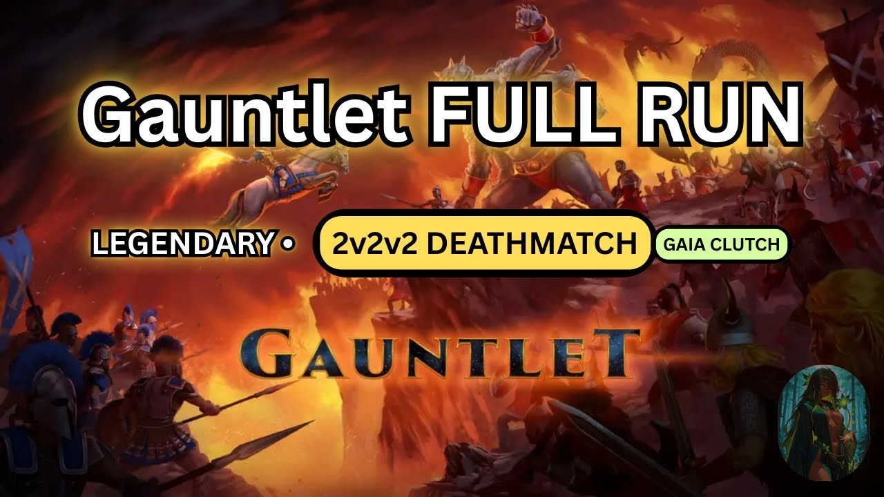 Gauntlet Mode FULL RUN on Legendary (Team Play) | Age of Mythology Retold