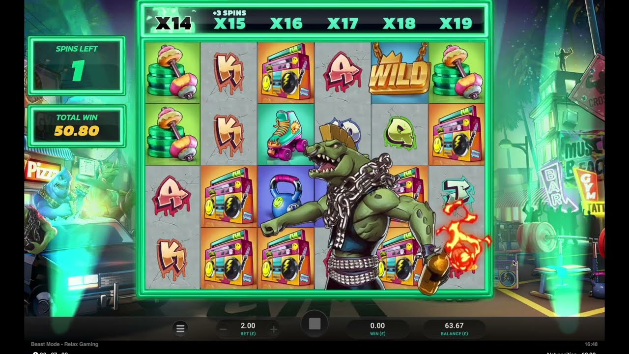 Beast Mode slot   BIG WIN