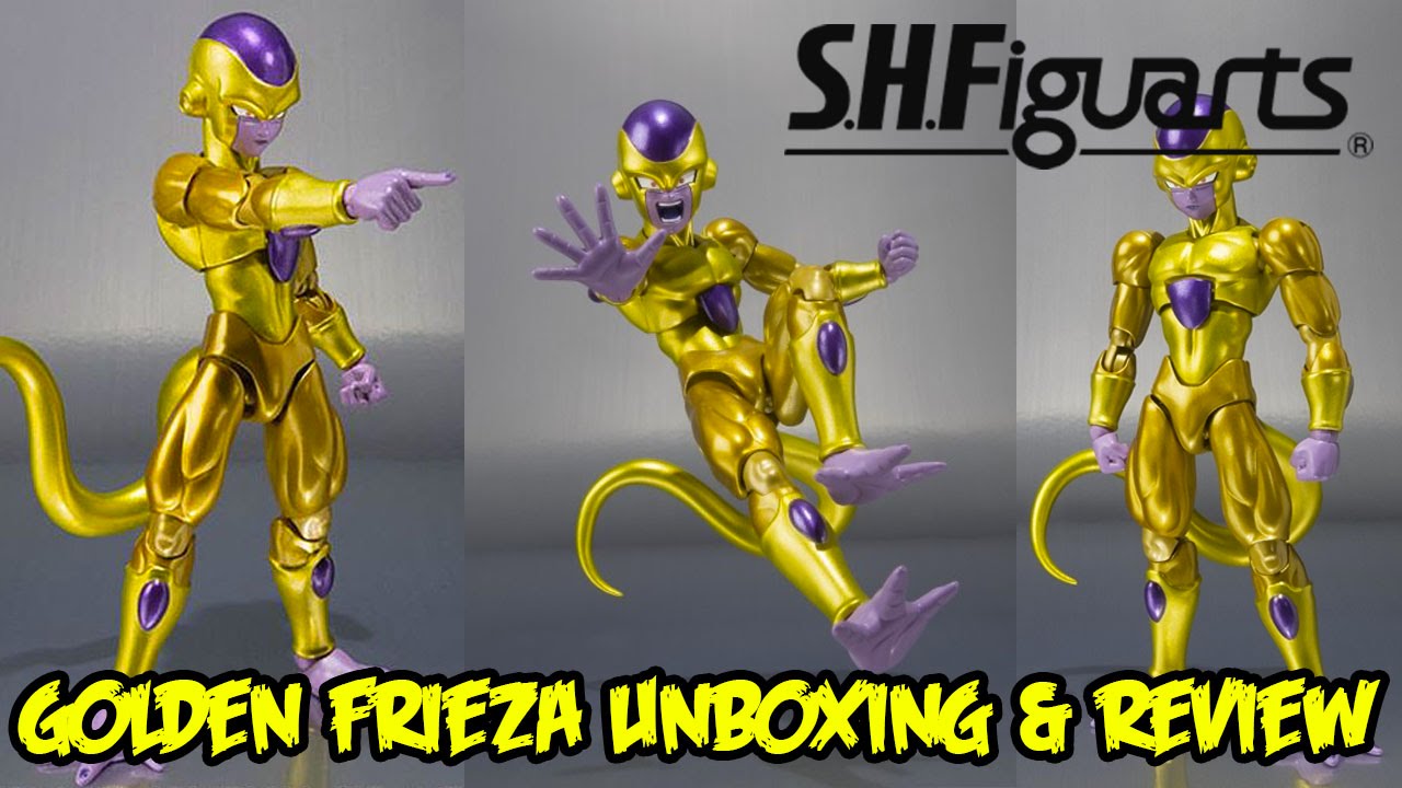 Bandai Tamashii Nations SH Figuarts Golden Frieza Unboxing & Review