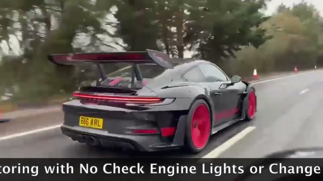 Porsche 992 GT3RS with Shark Werks Exhaust