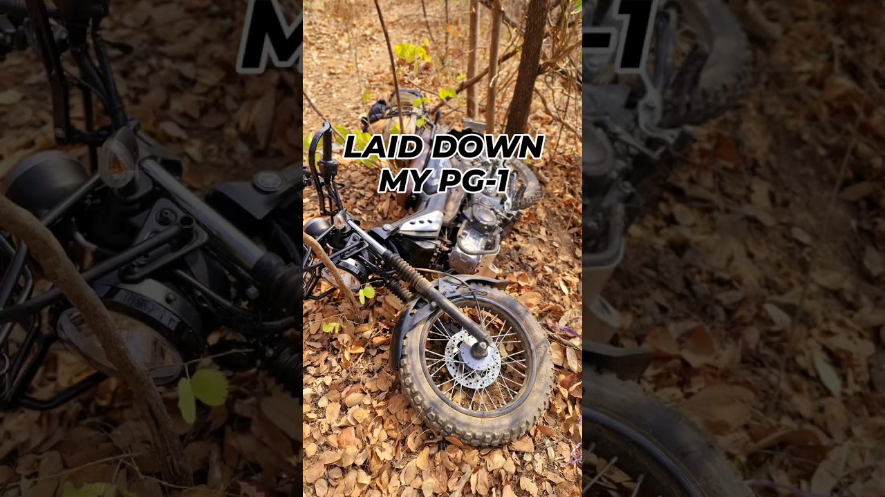 Barkbusters on my Yamaha PG1