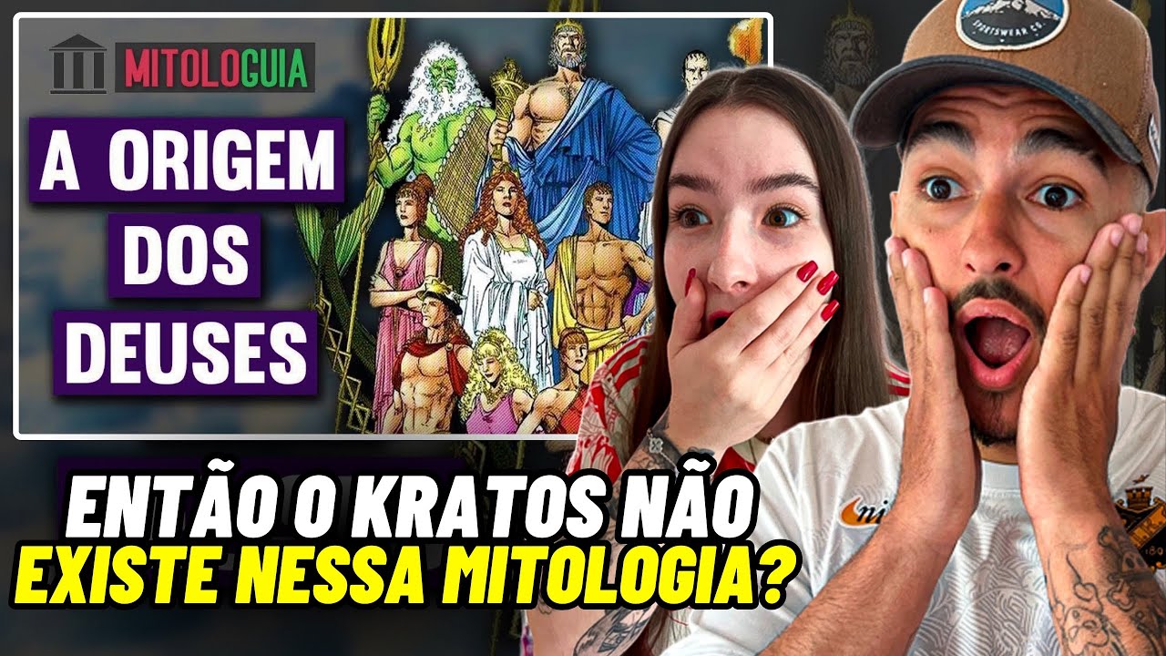 A Origem dos Deuses - MITOLOGIA GREGA | Guilherme Analisa | Apenas uma live