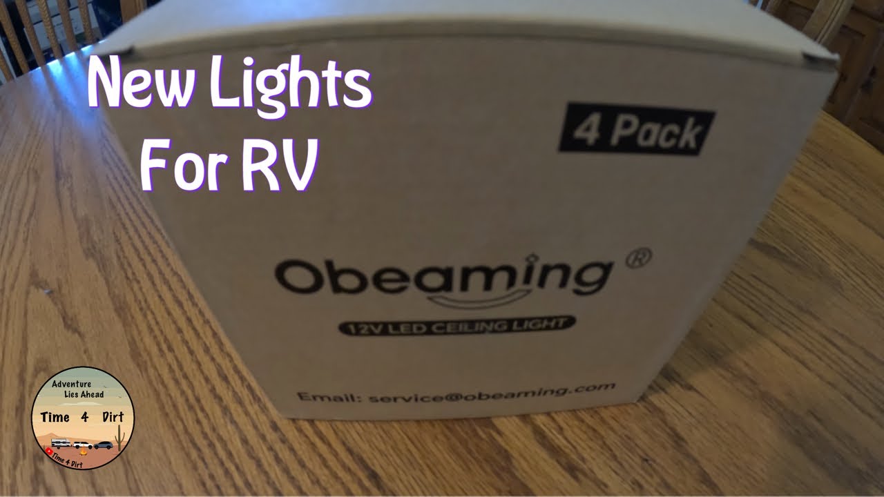 Installing Dimmable LED Puck Lights for Travel Trailer