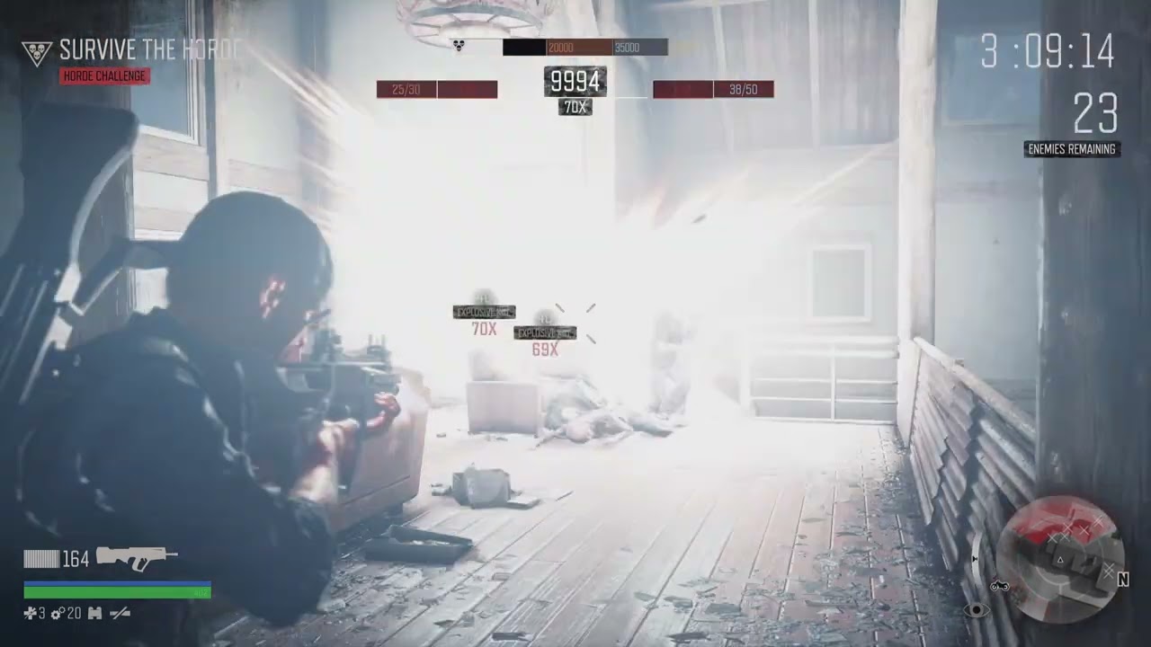 DAYS GONE Dead Before Daylight Challenge Global Leaderboard #6, 70,414 points.