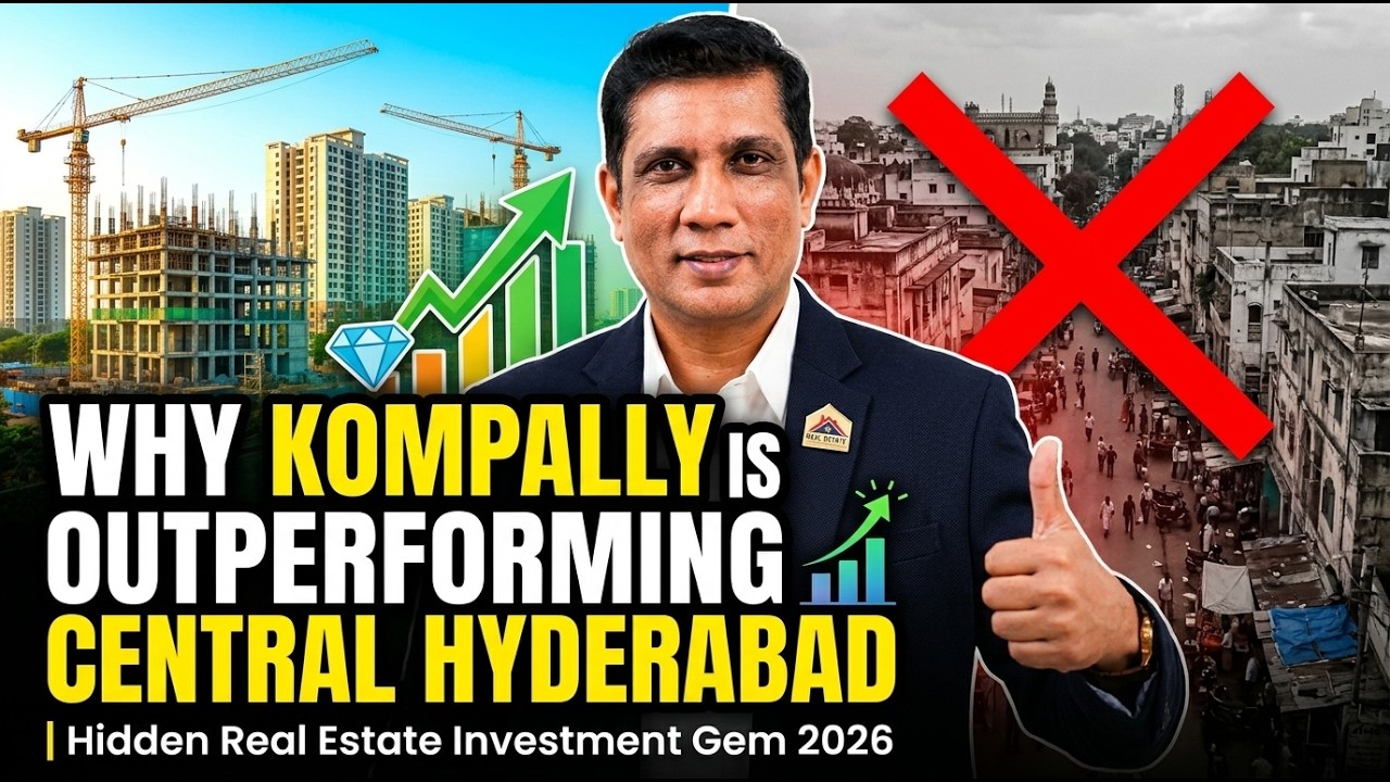 Why Kompally Is Outperforming Central Hyderabad | North Hyderabad New Real Estate Powerhouse