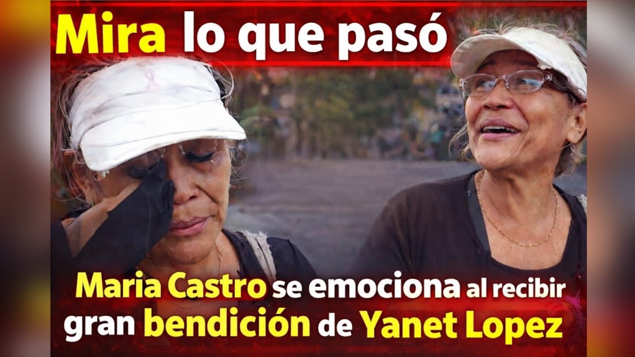 🧨🧨 Mira como fue soprendida María Castro, Gracias Yanet Lopez 🤗🧨