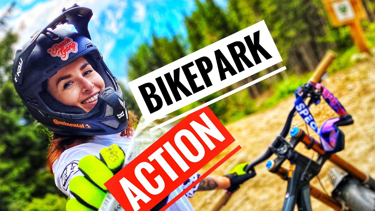 ENDLICH wieder Downhill Bike Action l unglaubliche Szenarien im Bikepark Schladming, MISS PEACHES
