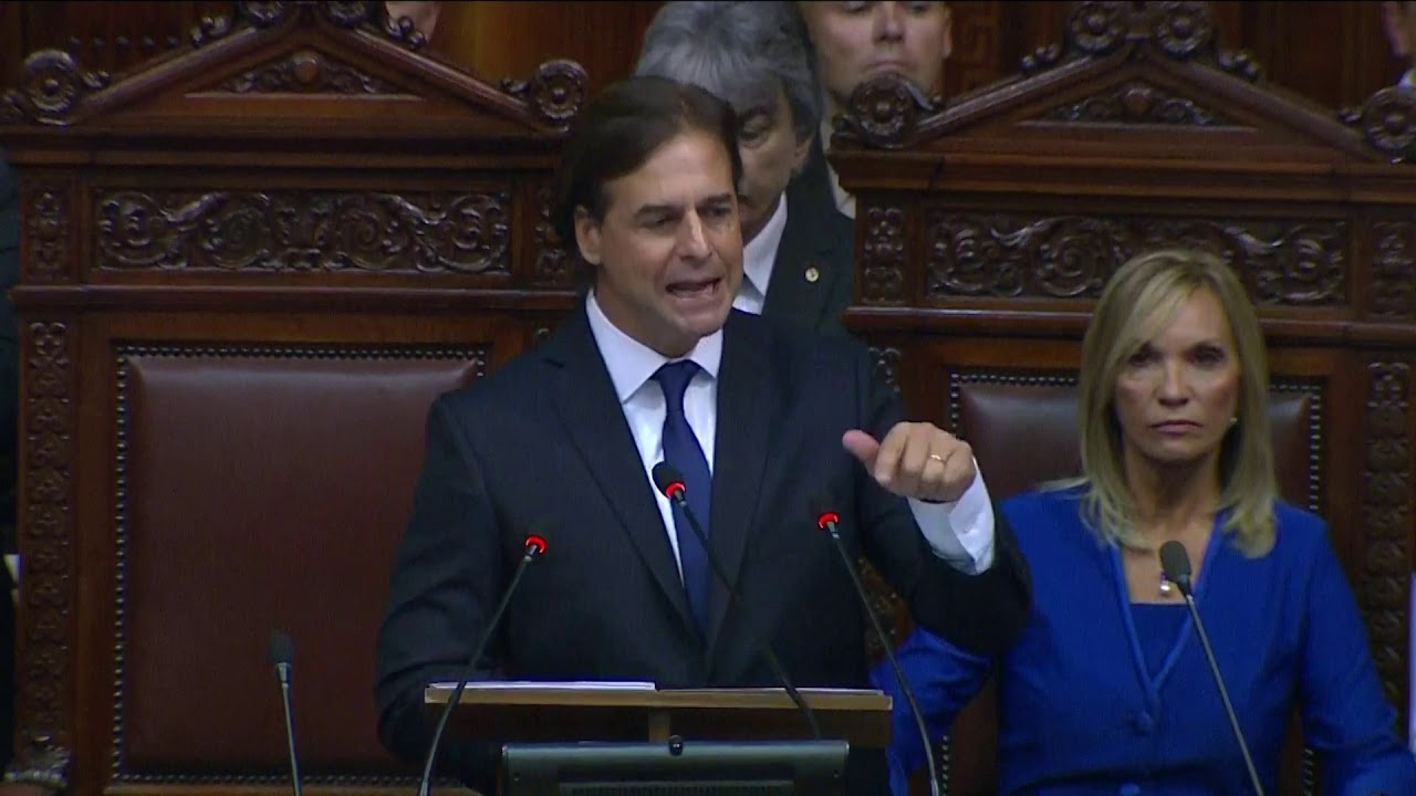 Discurso del presidentes Luis Lacalle Pou ante la Asamblea General