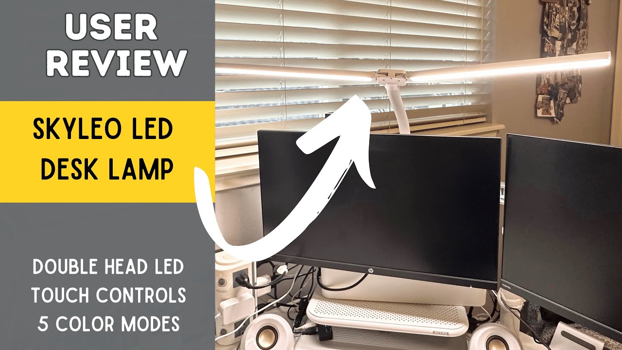 Bright Idea: SKYLEO LED Desk Lamp Review & Demo