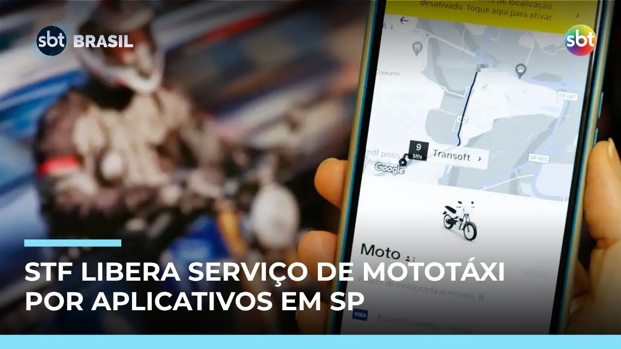 STF suspende lei estadual e libera serviço de mototáxi por aplicativos em SP | 