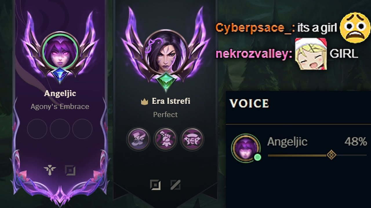 RATIRL talks to his support and it's a GIRL