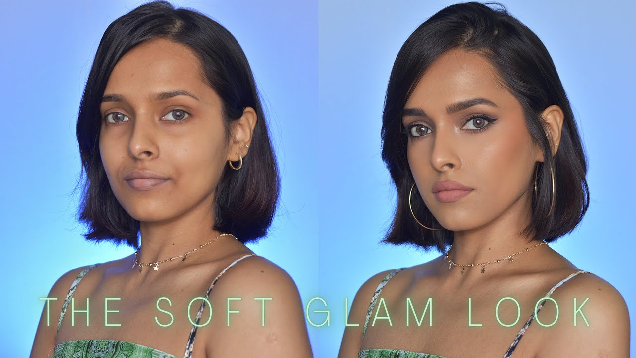 Soft Glam Makeup Look *Using makeup products under ₹500*