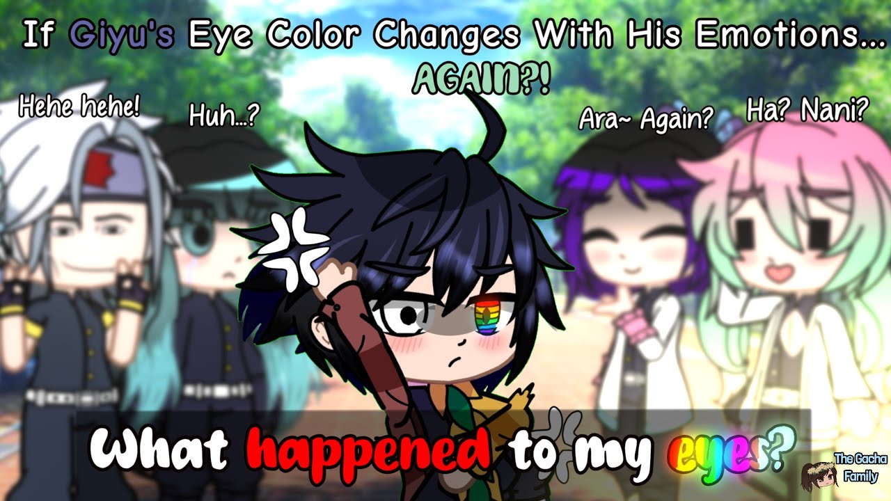 𝙆𝙉𝙔 // 👀If Giyu's Eye Color Changes With His Emotions...AGAIN?!👀 // Gacha Club x Demon Slayer