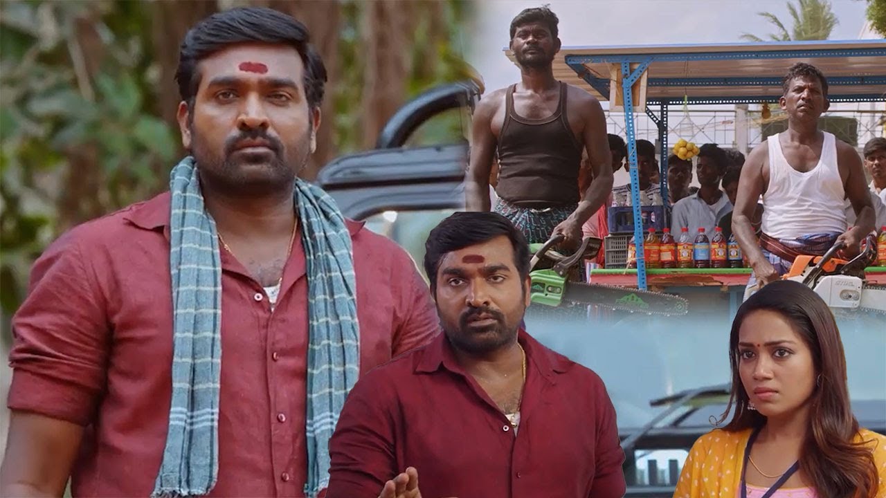 Vijay Sethupathi Mass Action Telugu Movie Scene | Nivetha Pethuraj | Telugu Cinema Prapancham