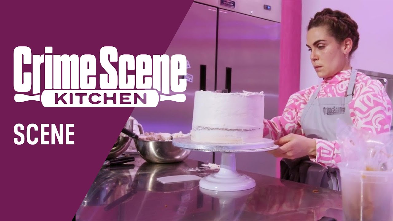 Building A Butter Cream Dam Cake | Season 1 Ep. 8 | CRIME SCENE KITCHEN