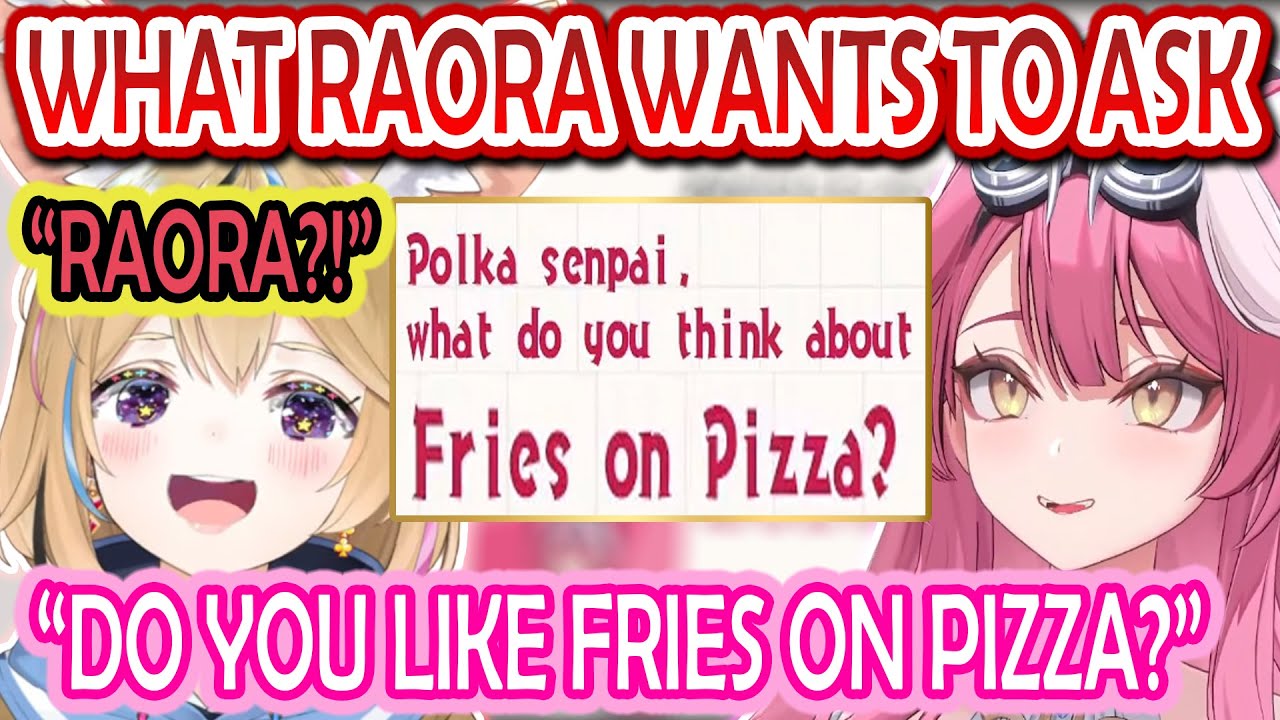 Polka Is Surprised to Get a Message from Raora on Her Anniversary Stream