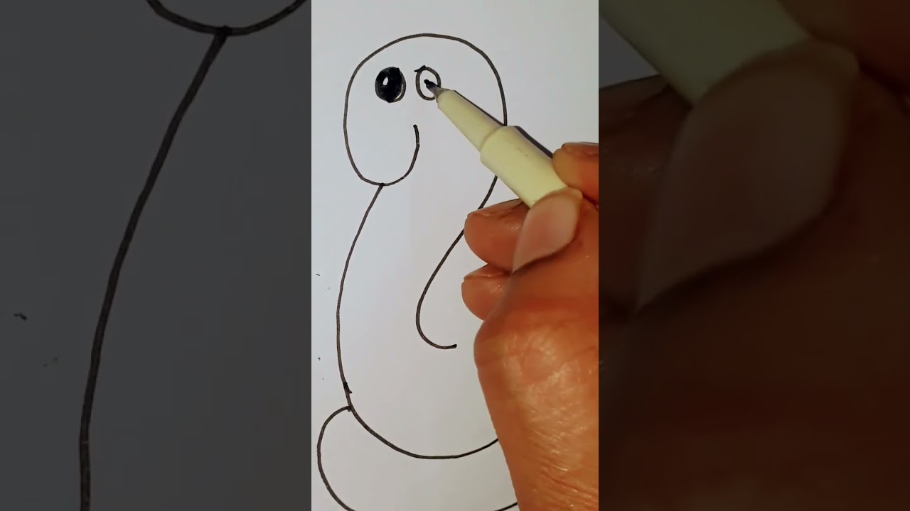 Cute Snake🐍 In Doodle