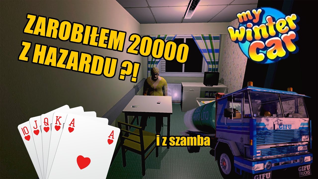 My Winter Car – Z SZAMBA DO HAZARDU?! 💸 20 000 MAREK W JEDEN DZIEŃ! #13