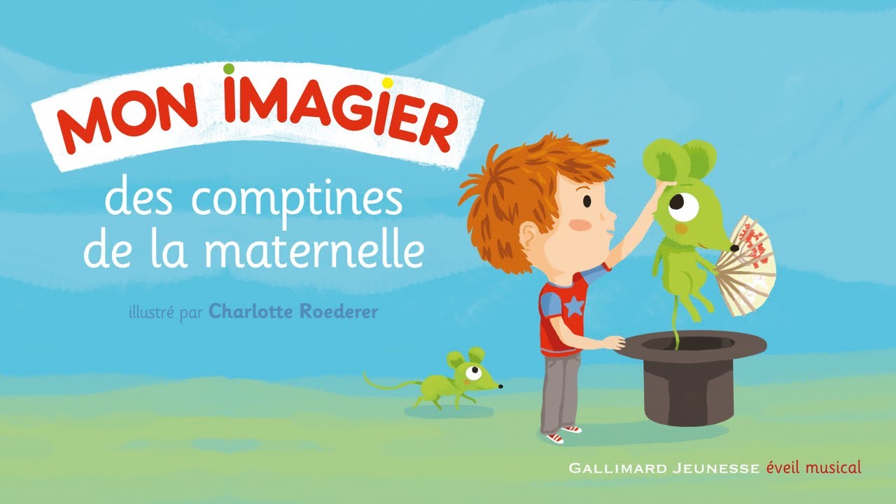 Chanson Chut ! - Mon imagier des comptines de la maternelle - Gallimard Jeunesse