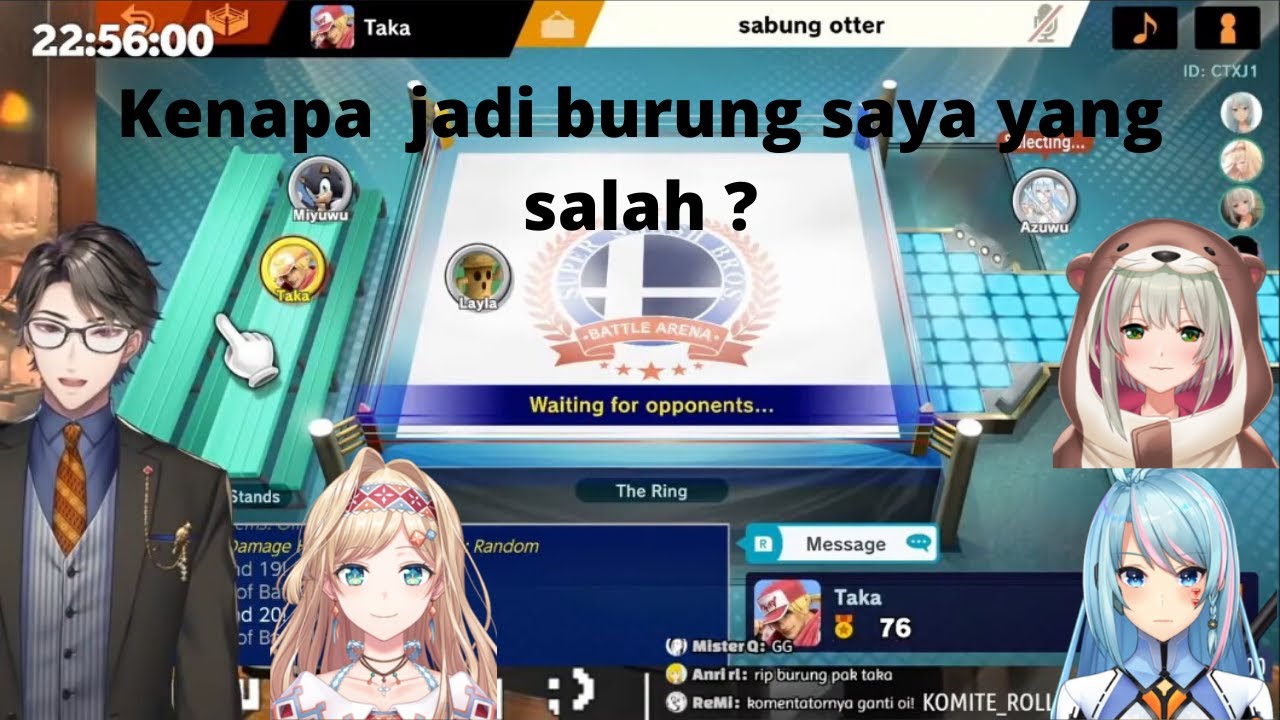 Burung Pak Taka nembak ke layla [Nijisanji ID][Sub Indo]