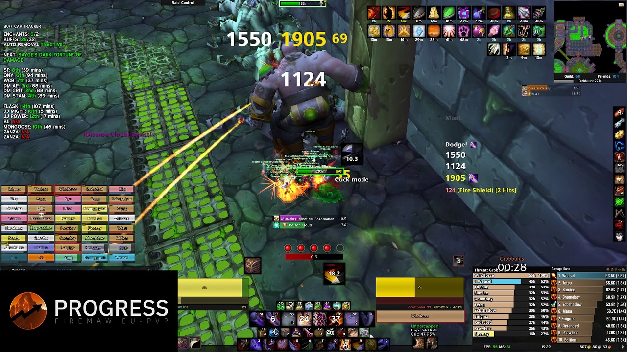 [Progress] Naxxramas #1 speed non-speedrun - Rogue pov