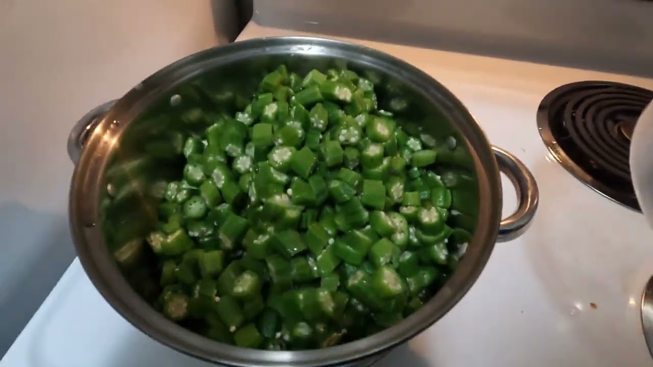 How To Deslime Okra