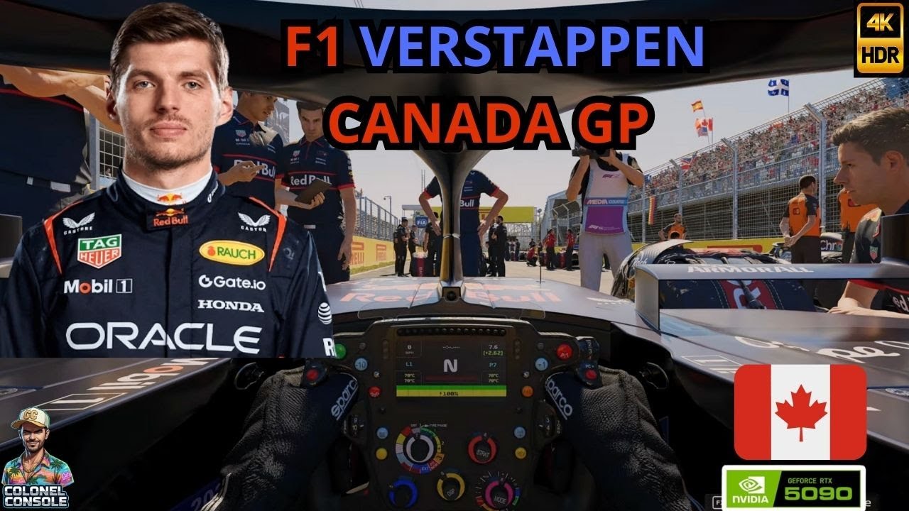 Formula one Max Verstappen Canada GP | F1