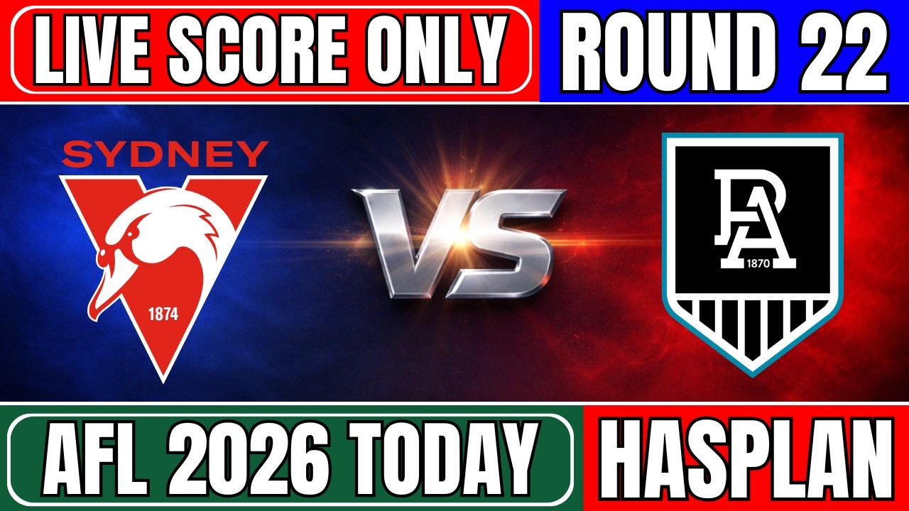 🔴 Sydney Swans vs Port Adelaide Power | AFL 2026 | Australian Football League Live Scores Only