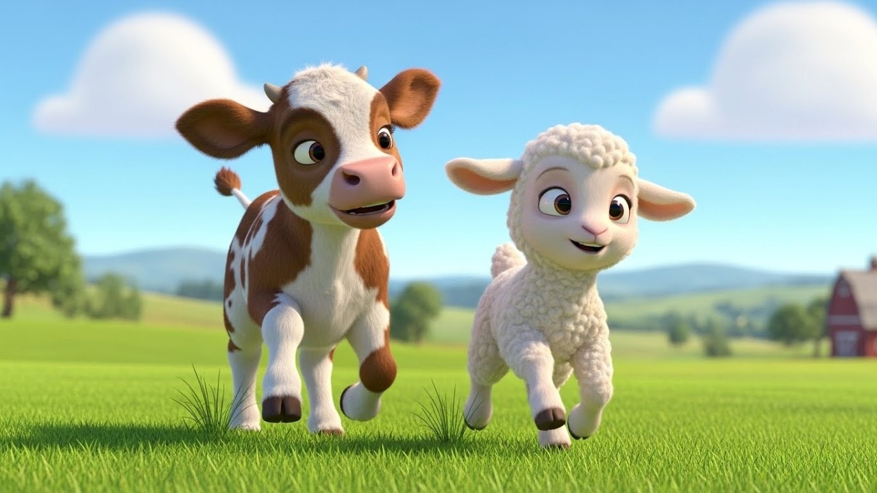 Baby Cow Say Moo Moo Moo 🐮🎶 | Farm Animal Song | Toddler Sing Along