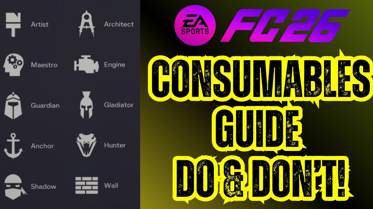 STOP Wasting Coins! The Guide to Consumables in FC 26 (What to Do & What to Avoid!)