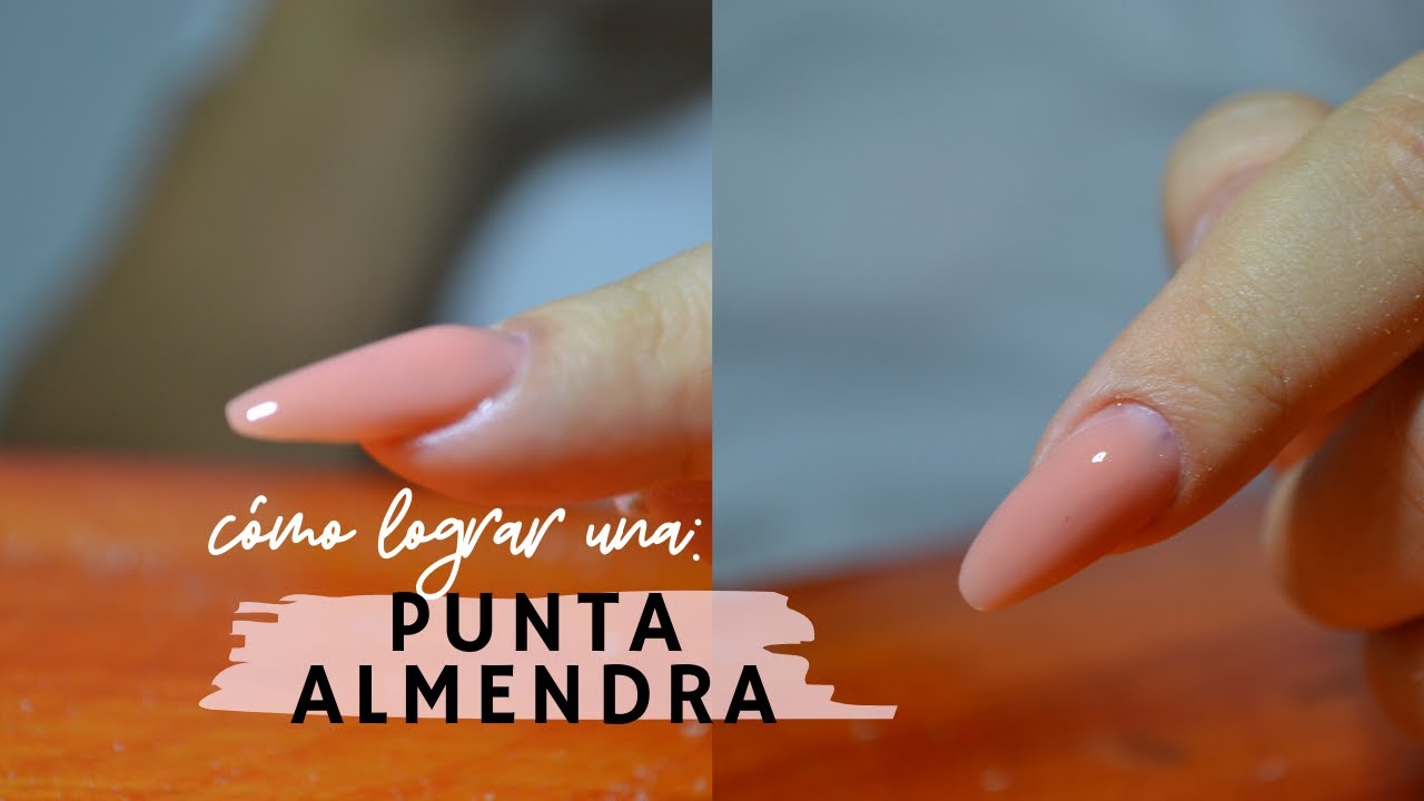 Clase #3 | Cómo hacer uñas acrílicas + punta almendra | Curso gratis.