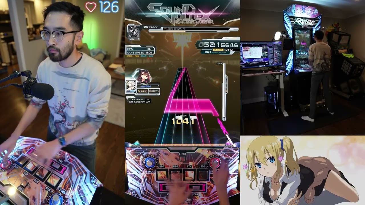 【SDVX EG コナステ】 Massive Strength [MXM] UC (Hand Shot)