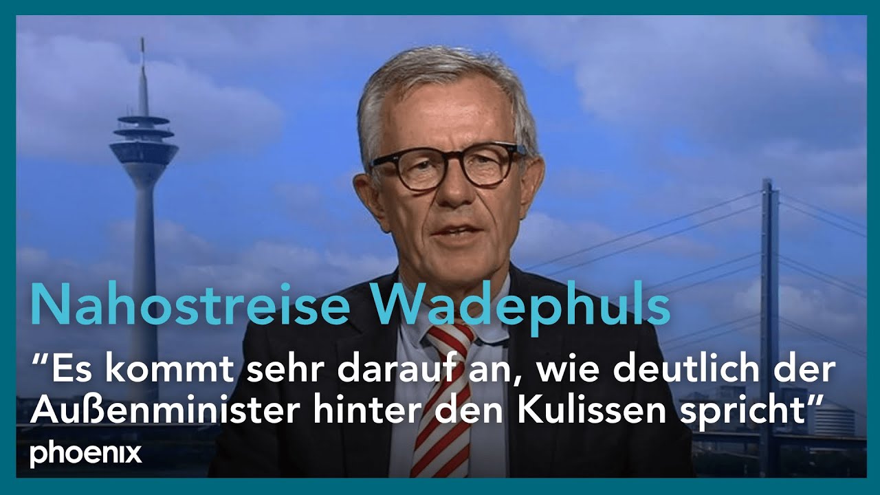 Außenminister in Israel: Botschafter a.D. Dr. Reinicke zum Besuch von Johann Wadephul