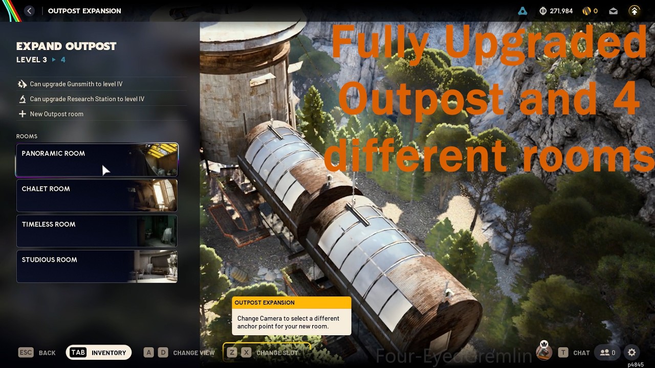 Arc Raiders Outpost. Don't make the same mistake I did. Choose the chalet room for some sun