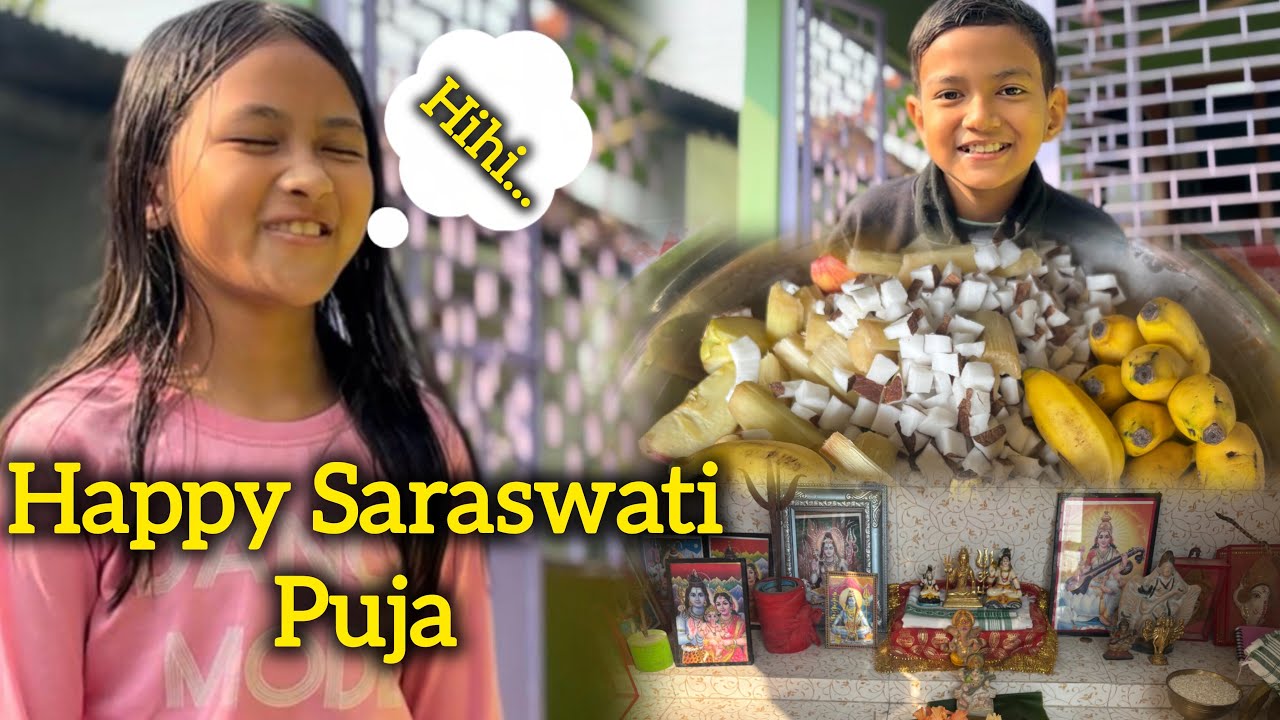 Saraswati puja|| 2026 | Noaonw puja hwbai ❤️🙏🙏