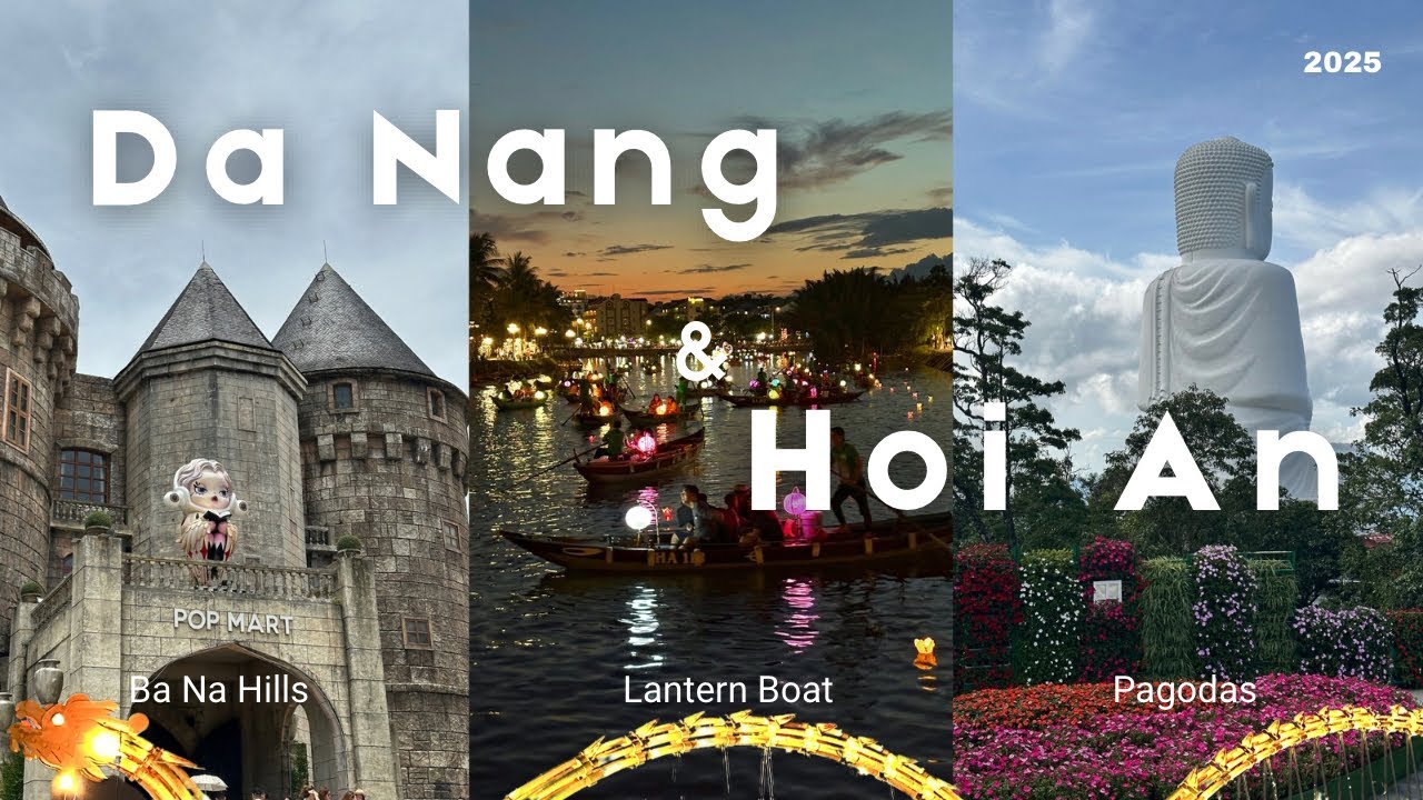 Vietnam Vlog Part 2 | Da Nang and Hoi An 🛶🏮🇻🇳