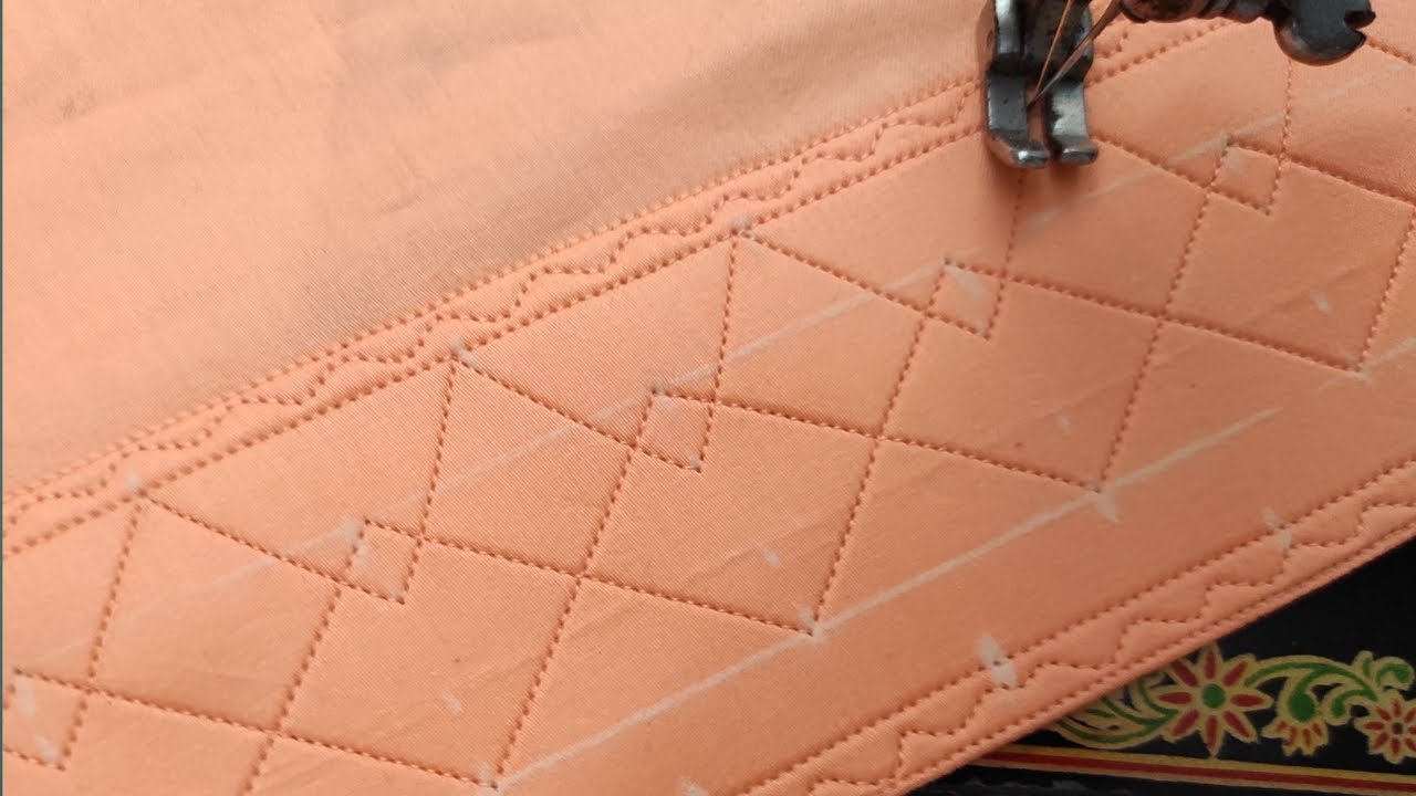 Mohri/Poncha design | New mohri design | Salwar mohri design | Poncha design | Kaash se aakash