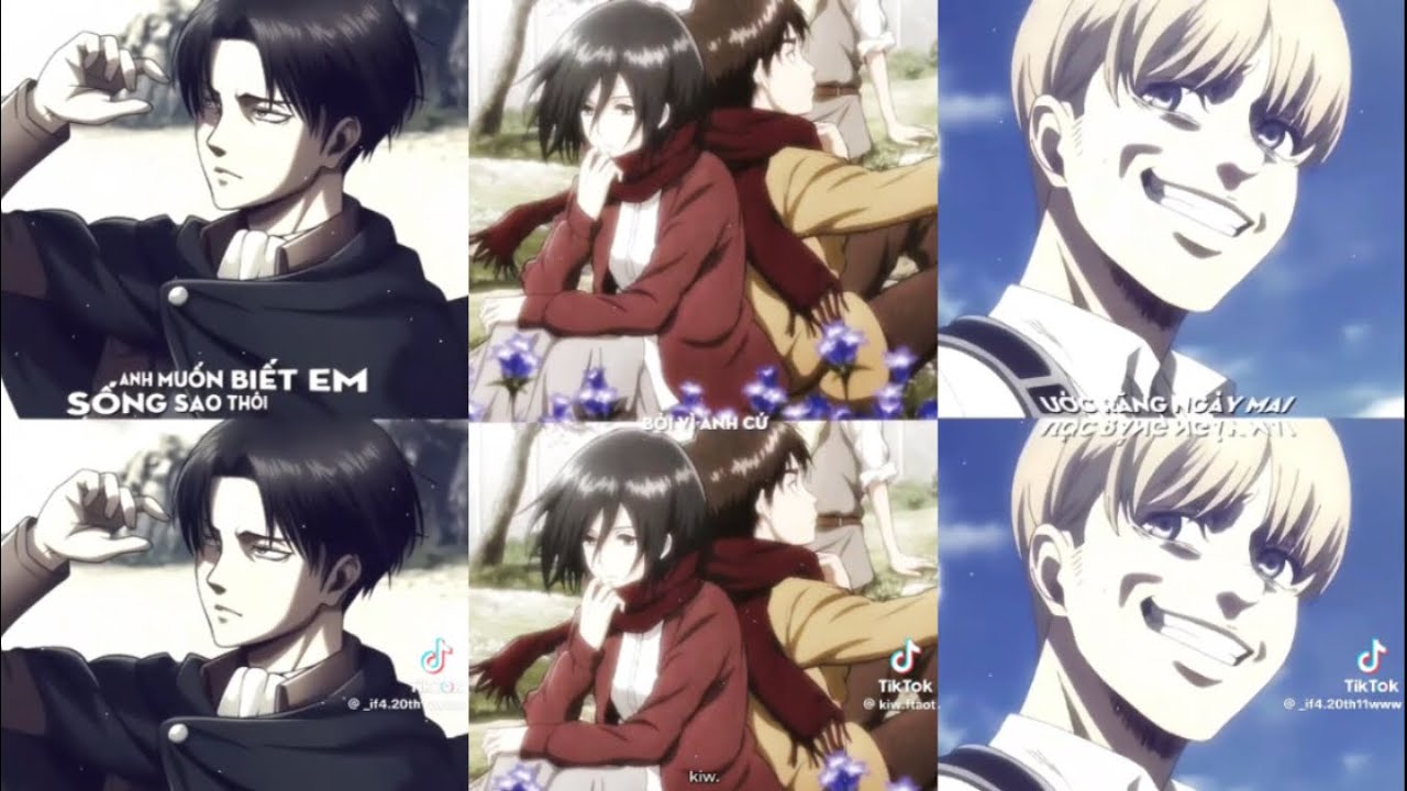 『Tổng Hợp TikTok Attack On Titan』 #1 mê quá,nên làm vd hơi dài #aot #xhuong #xhhh #xuhuong